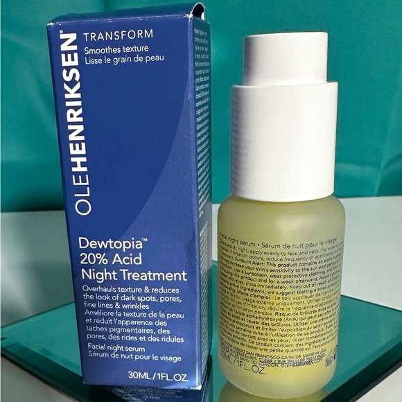 OLE HENRIKSEN DEWTOPIA 20% ACID NIGHT TREATMENT - BRAND NEW in the box! - Picture 10 of 13